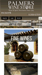 Mobile Screenshot of palmerswinestore.com